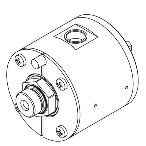 Junta rotativa para água - 524100024E - SCHLEIFRING GmbH - para ar / para óleo / radial