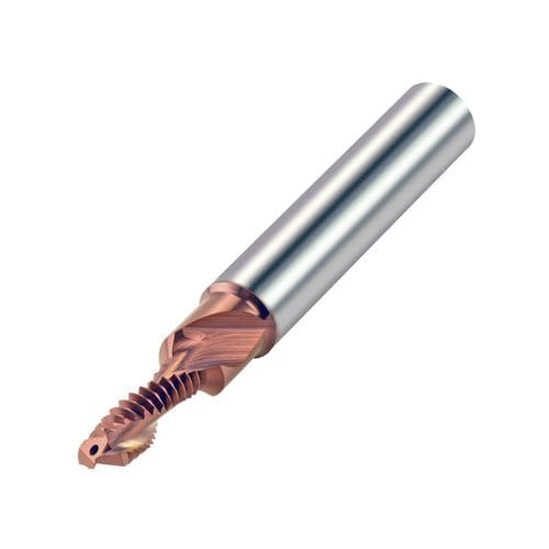 Fresa em carboneto sólido - MT series - Carmex Precision Tools - para rosquear / para furação / para ferro fundido
