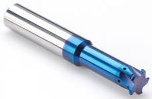 Fresa em carboneto sólido - Carmex Precision Tools - de desbaste / tipo rabo de andorinha / para alumínio