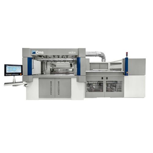 Termoformadora para placas - eidos series  - CMS S.p.A. - para corpos ocos em plástico / automática / a vácuo