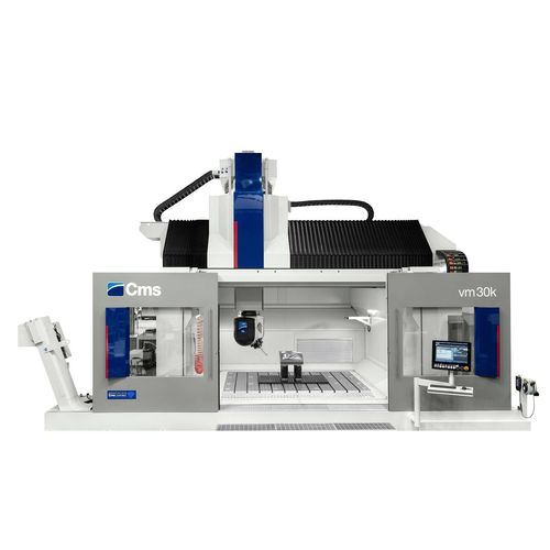 Centro de usinagem CNC para aço - vm 30k - CMS S.p.A. - de 3 eixos / vertical / para compósitos