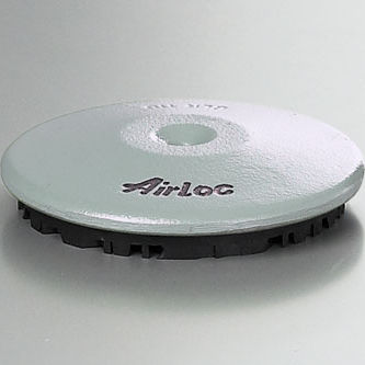 Isolador de vibração redondo - GLR /B1 series - AirLoc AG - em elastômero / para máquinas