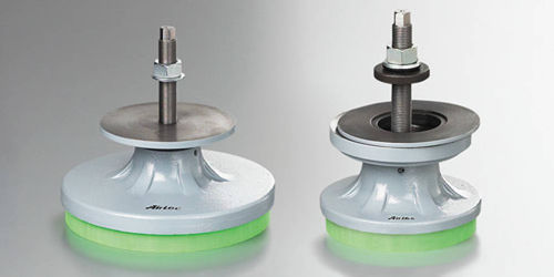Pé de máquina - PRS series - AirLoc AG - em elastômero / antivibração / ajustável