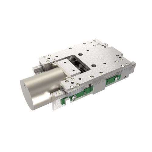 Mesa de coordenadas compacta - LA85-25-SM-HV - Steinmeyer Mechatronik GmbH - linear / motorizada / de 1 eixo
