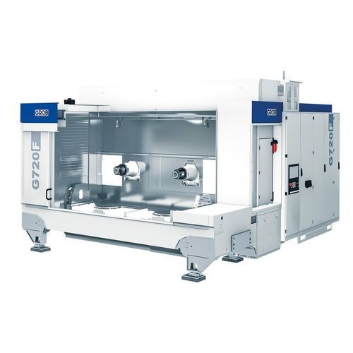 Centro de usinagem CNC de 3 eixos - G720F - GROB-WERKE - vertical / para alumínio / de dois fusos