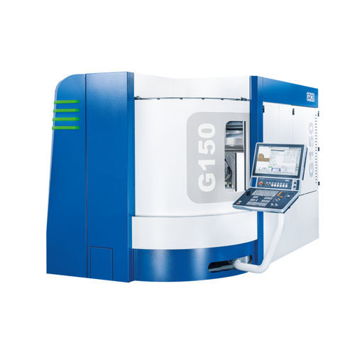 Centro de usinagem CNC de 5 eixos - G150 - GROB-WERKE - universal / para alumínio / com mesa giratória inclinável