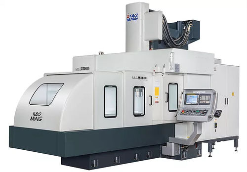 Centro de usinagem CNC de 3 eixos - KMC-DV series - KAO MING - vertical / para plásticos / de coluna dupla