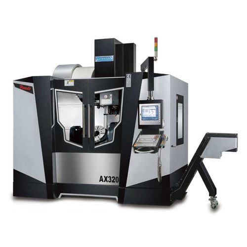 Centro de usinagem CNC de 5 eixos - AX320  - PINNACLE Machine Tool Co., Ltd. - vertical / com mesa giratória inclinável / 24 ferramentas