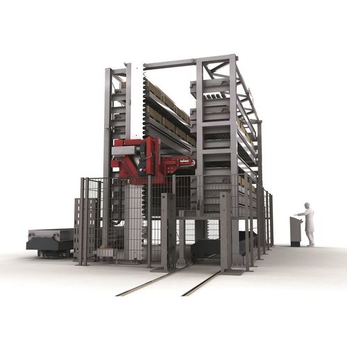 Torre de armazenagem para produtos longos - BASIC Tower - Remmert GmbH - compacta / de alta velocidade / flexível
