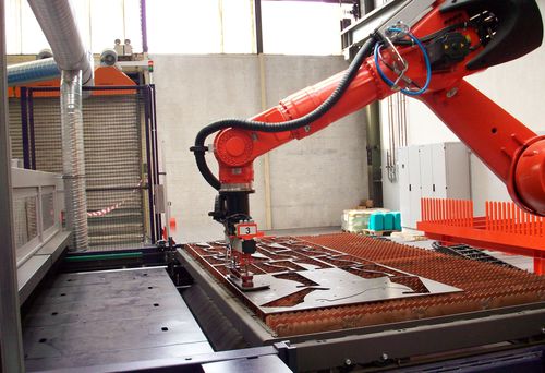 Robô articulado - LaserSORT - Remmert GmbH - de 6 eixos / de separação / para aplicações laser