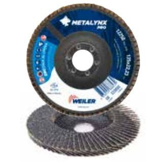 Disco lamelar para aço inoxidável - 388823 - Weiler Abrasives - de acabamento / com revestimento de zircônio