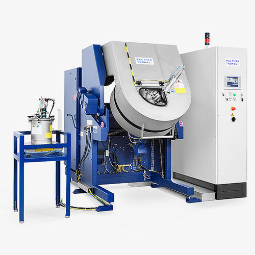 Máquina de pulverização fixa - ROTAMAT R 80 - Walther Trowal GmbH&Co.KG - de tinta / automática / para peças pequenas