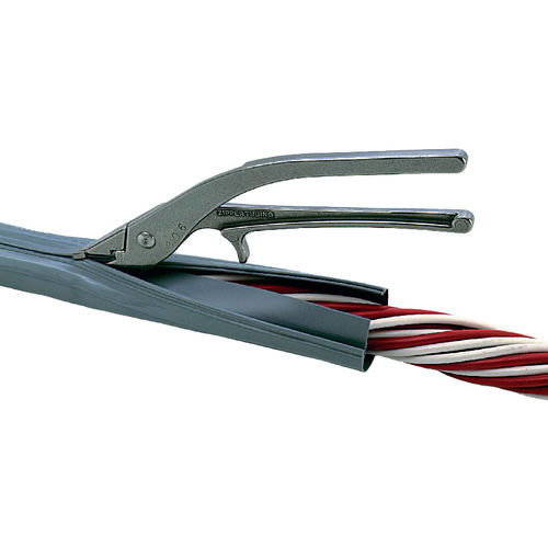 Espaguete tubo de proteção - GP - Sertim - Zipper Technik - com zíper / para cabos / para feixe de cabos