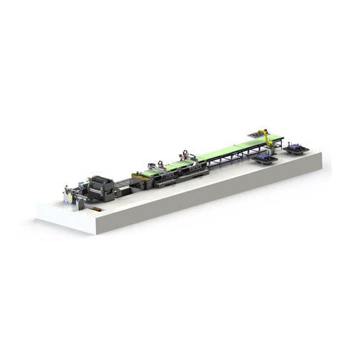 Linha de corte a laser de fibra - GR-P Series - Farley Laserlab - para metais / empilhadora / com carga/descarga automática