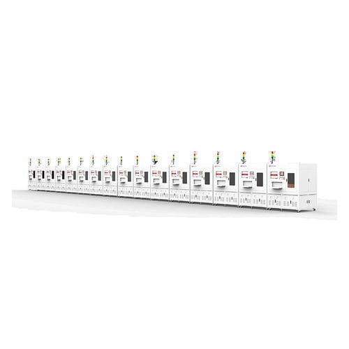 Linha de montagem automática - Farley Laserlab - totalmente automática / modular / a vácuo