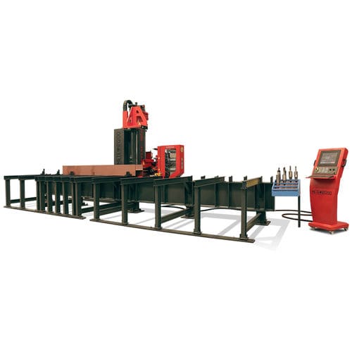 Linha de furação CNC - Meteor 1200 - AKYAPAK MAKINA SAN TIC - para perfis / para vigas / a laser