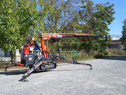 Guindaste de esteiras - 200 E3 Spider - kegiom lifting s.n.c. - telescópico / de elevação