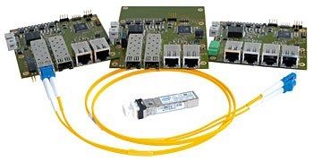 Placa de switch de rede gerenciável - MAGBES - MPL - 4 portas