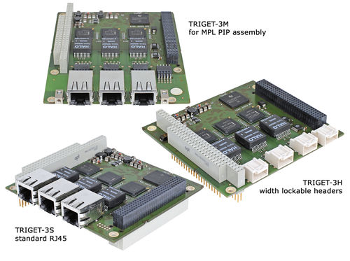 Placa de E/S PC/104 - Rugged Triple Gigabit Ethernet card | TRIGET - MPL