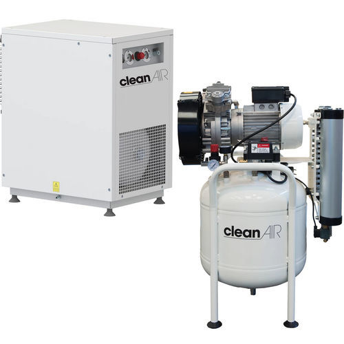 Compressor de pistão - CleanAir series - Ceccato Aria Compressa - de ar / com motor elétrico / estacionário