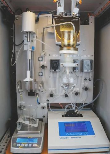 Analisador de sólidos - SCHMIDT + HAENSCH - para cinzas / de laboratório / de condutividade