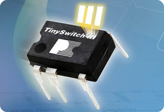 Regulador de comutação com gama de potência prolongada - TinySwitch-III - Power Integrations