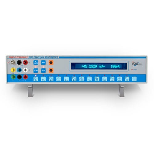 Multímetro digital - 5075 - Time Electronics - de bancada / 10.000 V / 30 A