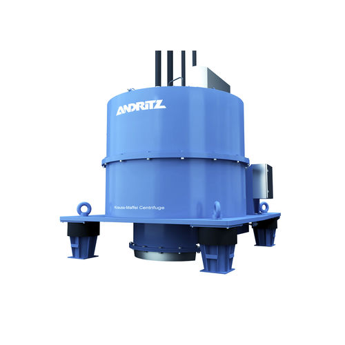 Centrífuga de processo - VZU-G series - ANDRITZ AG - hidroextratora / compacta / vertical