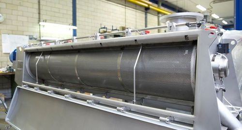 Peneira manual para produtos alimentares - ANDRITZ AG - grelha / em aço inoxidável
