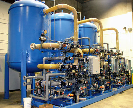 Estação de desmineralização por resinas de troca iônica - BIX - Suez Water Technology & Solutions