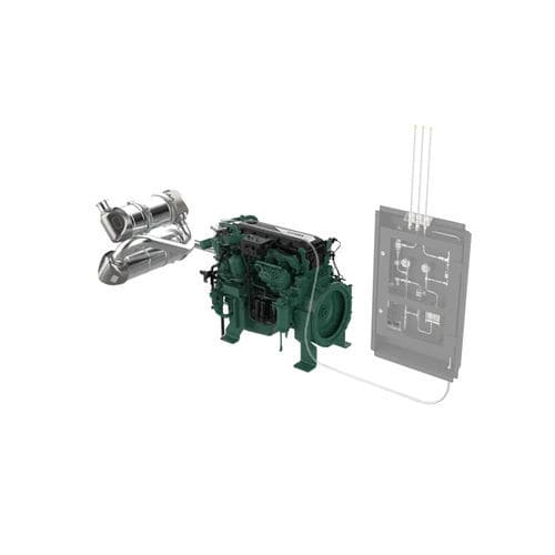 Motor a diesel - TADH88 series  - Volvo Penta - de 6 cilindros / em linha / para a produção de eletricidade