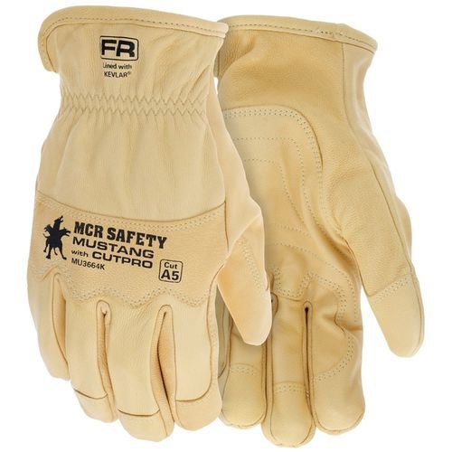 Luva de trabalho - MU3664K  - MCR Safety - industrial / resistente a cortes / resistente à abrasão