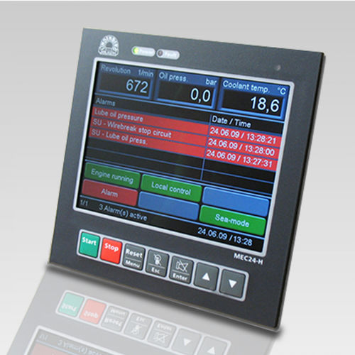 Controlador para grupo gerador de energia de gerenciamento de motor - MEC-24 - Lindenberg-Anlagen GmbH - DOL / digital / para aplicações marítimas