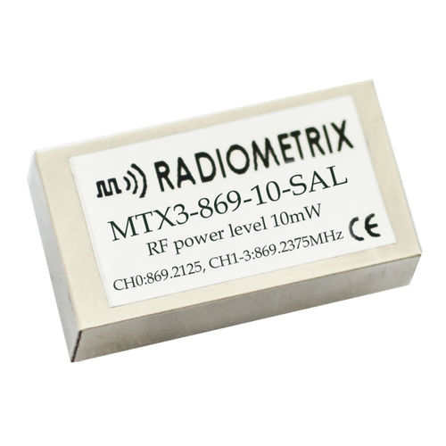 Transmissor de rádio UHF - MTX3 series - Radiometrix - RF / RS232 / de banda ISM