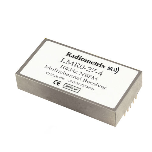 Receptor rádio - LMR0 - Radiometrix - digital / de alta frequência / de telemetria
