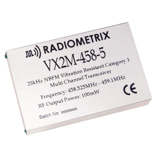 Transceptor RS232 - VX2M series - Radiometrix - de telemetria / de monitoramento / de dados
