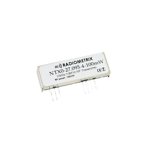 Transmissor de rádio FM - NTX0 series - Radiometrix - UHF / sem fio / de radiocomunicação
