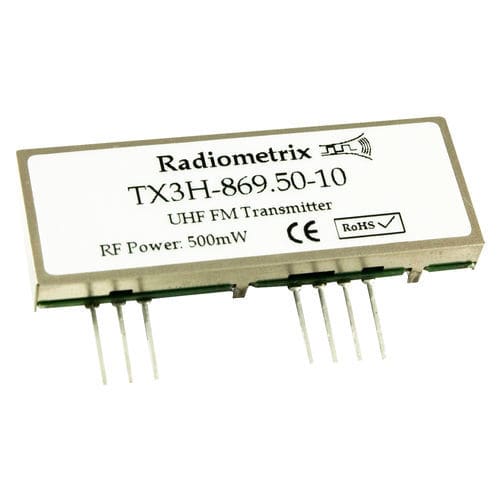 Módulo rádio UHF - TX3H - Radiometrix - para longa distância