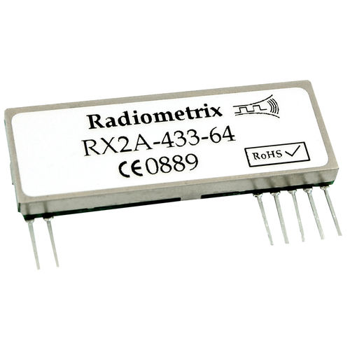 Receptor rádio - RX2A series - Radiometrix - UHF / industrial / de telemetria