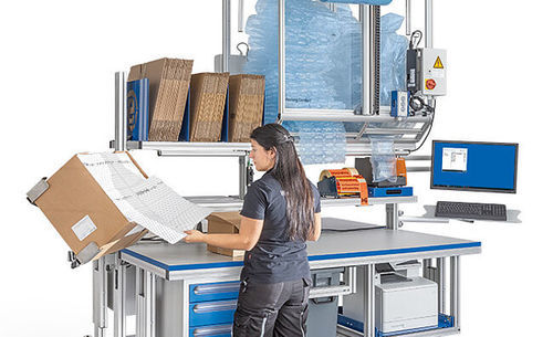 Estação de embalagem não especificado - COMFORT.PACK - Storopack - modular / personalizável / ergonômica