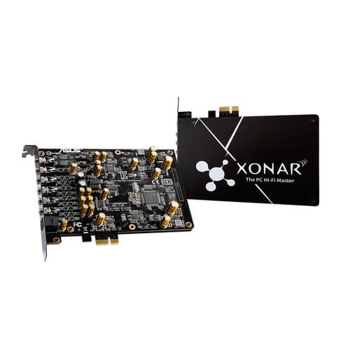 Placa de som PCI Express - Xonar AE - Asus - multicanal