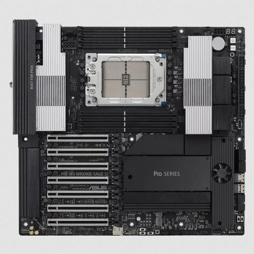Placa-mãe SSI EEB - Pro WS WRX90E-SAGE SE - Asus - AMD Ryzen™ Threadripper / AMD Ryzen™ / AMD