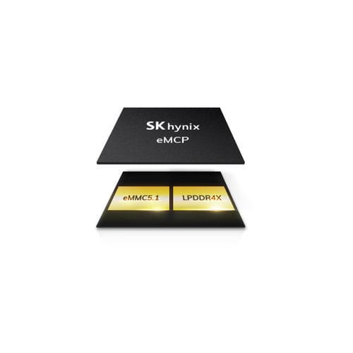 Módulo de armazenamento - eMMC5.1+LPDDR4X - SK hynix