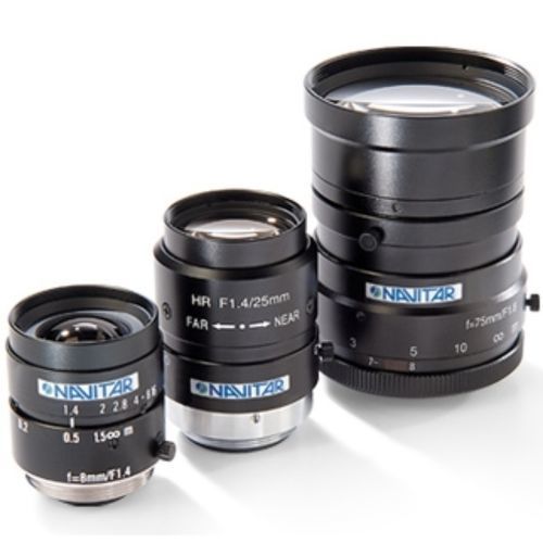 Objetiva de câmera com zoom - N series - Navitar - de visão industrial / de alta resolução / com resolução em megapíxels