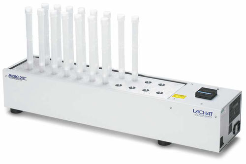 Aparelho de teste de destilação - Lachat Instruments