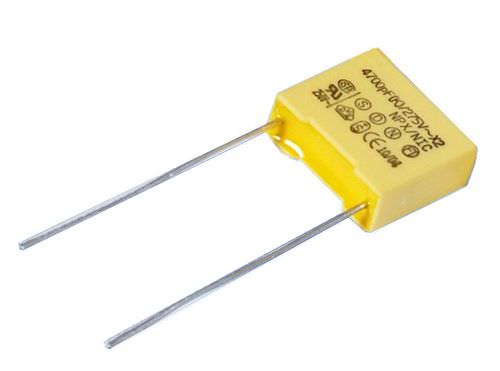 Capacitor de filme - NPX series - NIC Components - radial / RoHS