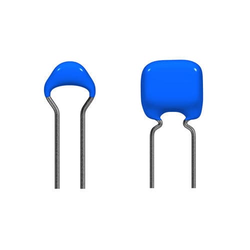 Capacitor cerâmico - TDK Electronics Europe - para circuitos impressos / radial / com eixos radiais
