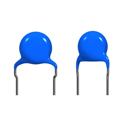 Capacitor cerâmico - C series - TDK Electronics Europe - com eixos radiais / de alta tensão / de pulsos