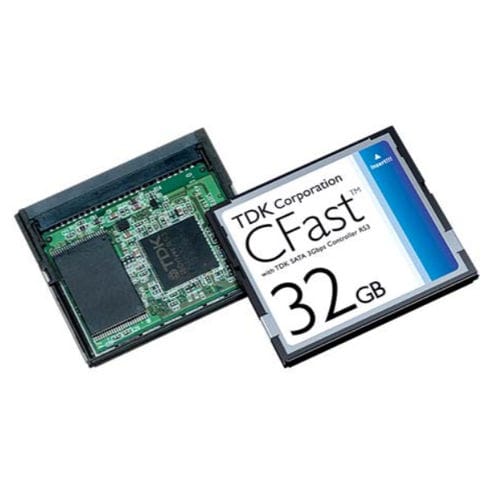 Cartão de memória CompactFlash - CAG3B series - TDK Electronics Europe - 1 GB / 32 GB / industrial