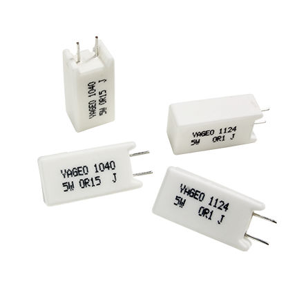 Resistor de fio bobinado - NSM - Yageo - de potência / não indutivo / com caixa em cerâmica